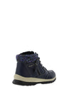 Lunar Buttermere Waterproof Knit Cuff Lace up Boots, Navy
