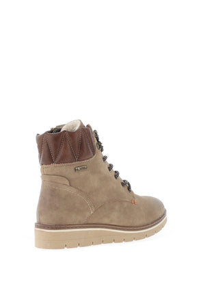 Lunar Roberta Waterproof Ankle Boots, Stone