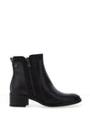 Lunar Chambers Faux Leather Ankle Boot, Navy