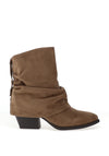 Lunar Monica Slouch Heel Boot, Taupe