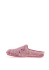Lunar Cerys Faux Fur Heart Slippers, Pink