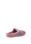 Lunar Cerys Faux Fur Heart Slippers, Pink