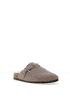 Lunar Fleece Lined Mule Slipper, Grey