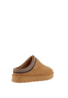 Lunar Nepal Aztec Trim Mules, Tan