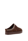 Lunar Selena Cheetah Printed Mule Slipper, Brown