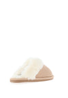 Lunar Margarita Memory Foam Slippers, Taupe