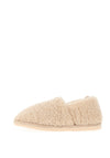 Lunar Charmaine Memory Foam Slippers, Beige