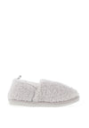 Lunar Charmaine Memory Foam Slippers, Grey