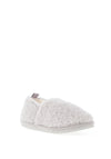 Lunar Charmaine Memory Foam Slippers, Grey