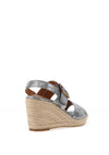 Lunar Rochester Espadrille Wedge Sandals, Grey