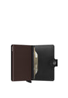 Secrid Mini Wallet, Black & Brown