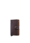 Secrid Mini Wallet, Chocolate Brown