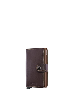 Secrid Mini Wallet, Chocolate Brown