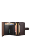 Secrid Mini Wallet, Chocolate Brown