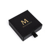 M Collection Mini Tear Drop Pendant Necklace, Gold