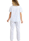 Marlon Spring Garden Floral Pyjama Set, Blue