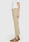 Mac Slim Leg Turn up Chino Trousers, Beige