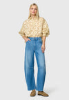 Mac Dakota Vintage Straight Barrel Leg Jeans, Blue