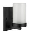 MacQuillan Home Rechargeable LED Wall Lamp, Black