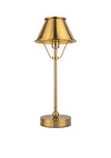 MacQuillan Rechargeable LED Table Lamp, Gold