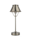 MacQuillan Home Rechargeable LED Table Lamp, Silver