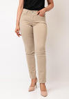 Mac Dream Cotton Slim Leg jeans, Beige