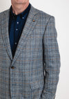 Magee 1866 Liffey Tweed Check Blazer, Blue