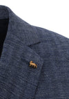 Magee 1866 Clady Herringbone Blazer, Navy