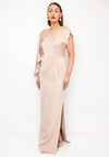 Maisonel One-Shoulder Occasion Dress, Pink