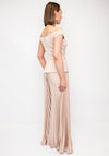 Maisonel Top and Pleated Trousers Co-Ord, Pink