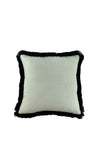 Malini Hugo 45 x 45cm Cushion, Ivory and Black