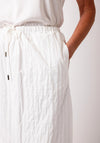 Malissa J One Size Textured A-Line Skirt, White