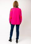 Malissa J One Size Heart Jumper, Pink & Red