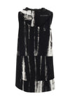 Malissa J One Size Sleeveless Hooded Jacket, Black
