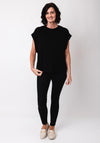 Malissa J One Size Basic T Shirt, Black