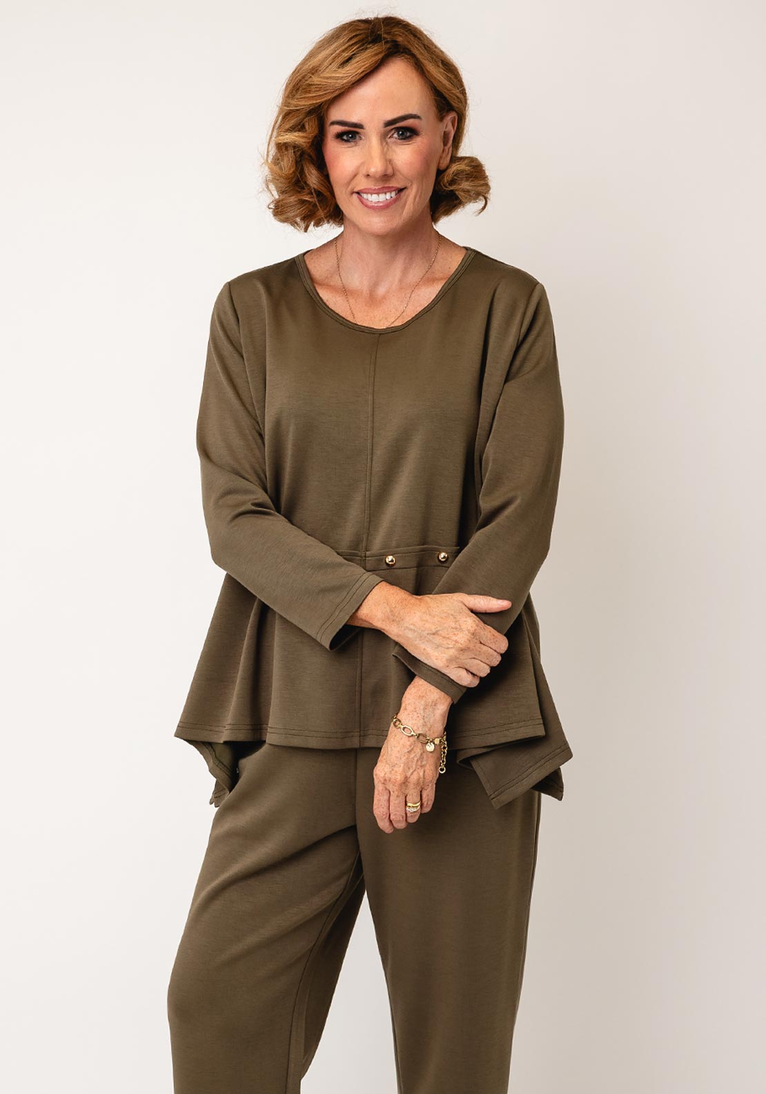 MALISSA J SOFT JERSEY TOP