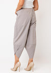 Mallisa J Elasticated Waist Casual Trousers, Stone