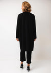 Malissa J Textured One Size Pocket Detail Tunic Dress, Black
