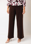 MALISSA J PULL ON WIDE LEG PONTE TROUSER