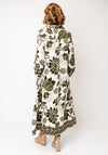 Malissa J Botanical Print Relaxed Shirt Dress, Green Multi