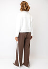 Malissa J One Size Button Down Front Shirt, White
