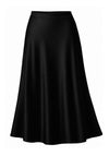 MALISSA J CUT SATIN SKIRT