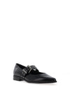 Marco Tozzi Patent Buckle Ballet Pumps, Black