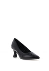 Marco Tozzi Faux Patent Leather Tapered Heeled Shoes, Black