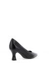 Marco Tozzi Faux Patent Leather Tapered Heeled Shoes, Black
