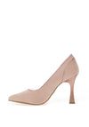 Marco Tozzi Tapered Heel Court Shoes, Powder
