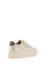 Marco Tozzi Platform Trainers, Beige & Gold