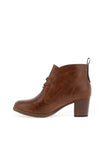 Marco Tozzi Block Heel Desert Boots, Cognac