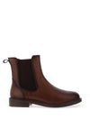Marco Tozzi Distressed Chelsea Boots, Brown