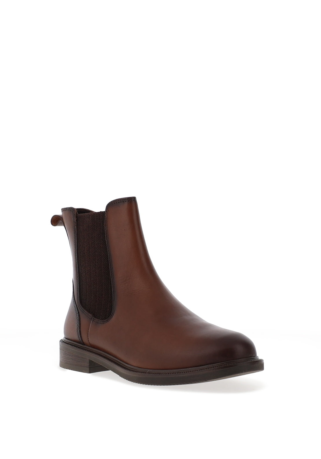 Marco Tozzi Distressed Chelsea Boots, Brown